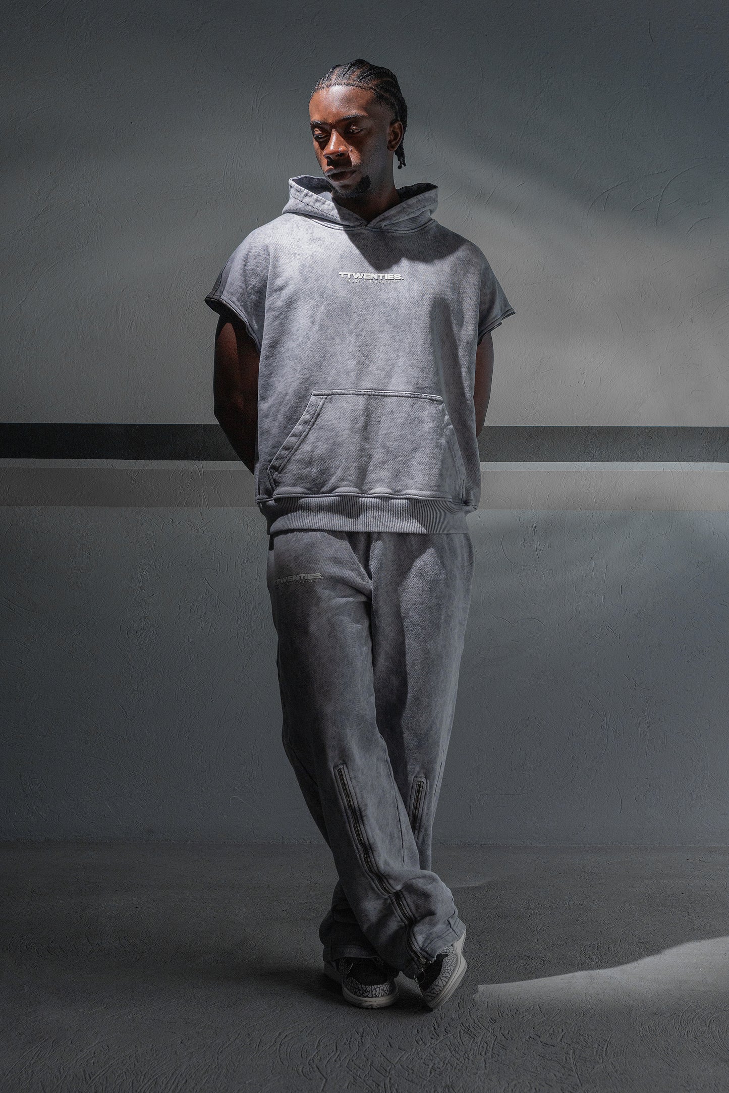 Shoulder Zipped Hoodie EYFT