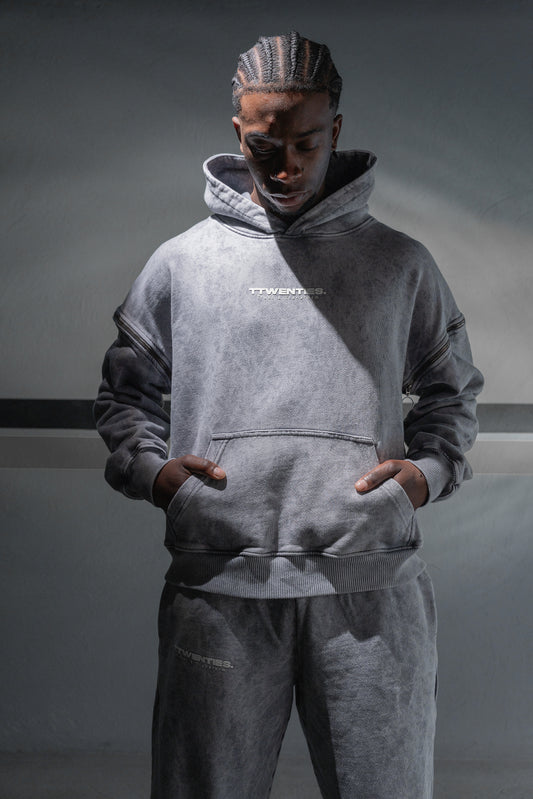 Shoulder Zipped Hoodie EYFT